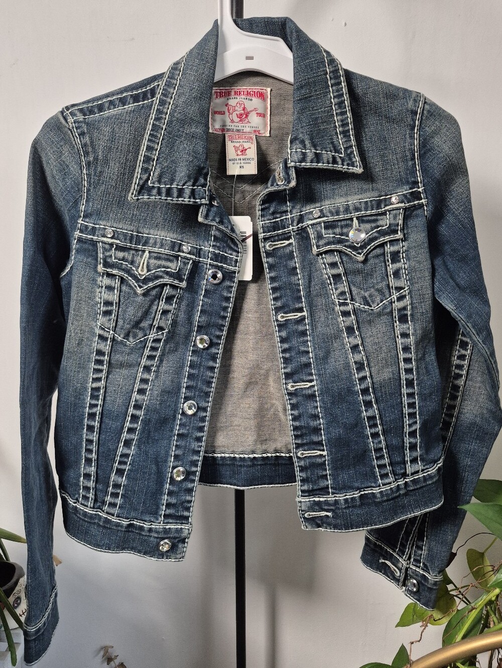 NWT XS True Religion Disco Emily Jean Jacket